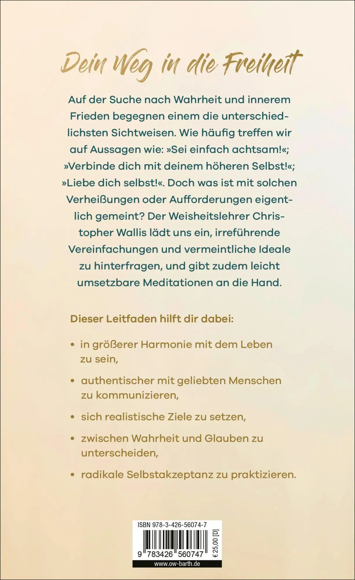 Rückseite: 9783426560747 | Toxic Spirituality | Wie man Irrwege erkennt und wirklich frei wird