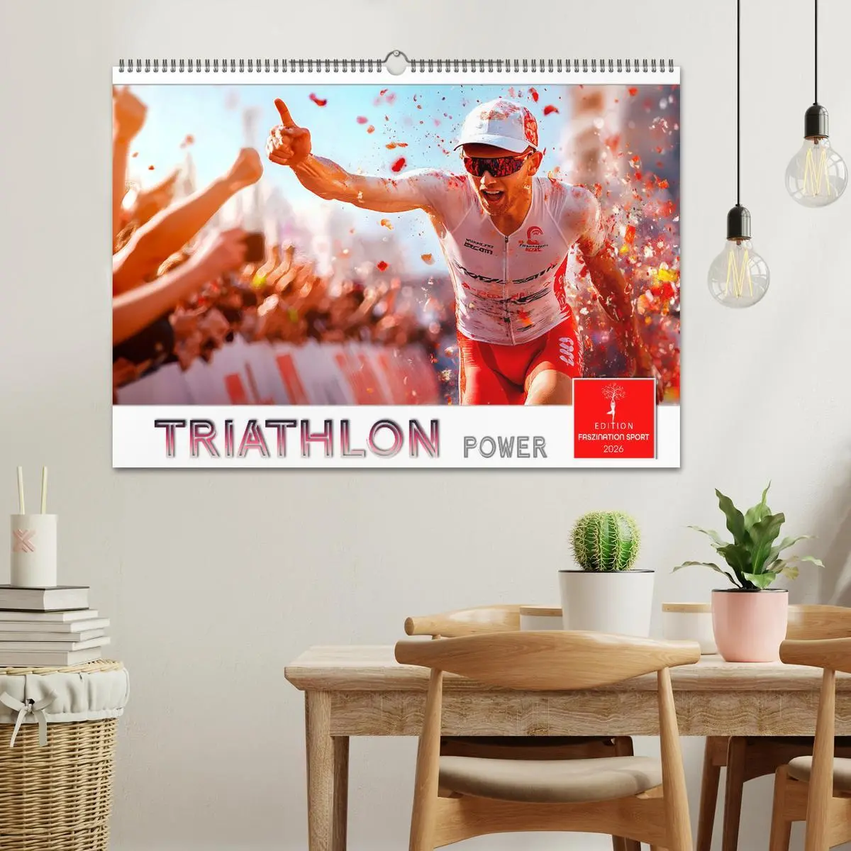 Bild: 9783457320747 | Triathlon Power (Wandkalender 2026 DIN A2 quer), CALVENDO...