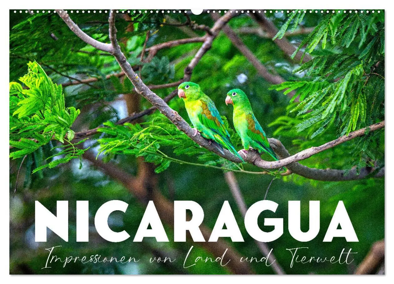 Cover: 9783457560747 | Nicaragua - Impressionen von Land und Tierwelt. (Wandkalender 2026...