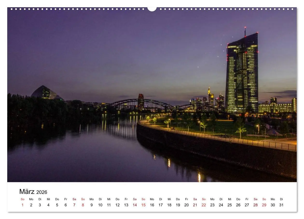 Bild: 9783516030747 | Frankfurt am Main bei Tag und Nacht (Wandkalender 2026 DIN A2...