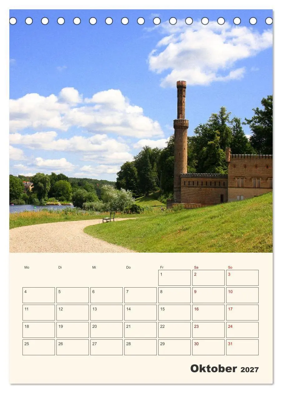 Bild: 9783569430747 | Park Sanssouci und Park Babelsberg (Tischkalender 2027 DIN A5...