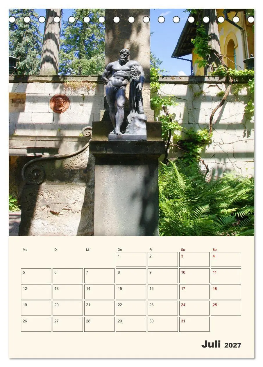 Bild: 9783569430747 | Park Sanssouci und Park Babelsberg (Tischkalender 2027 DIN A5...