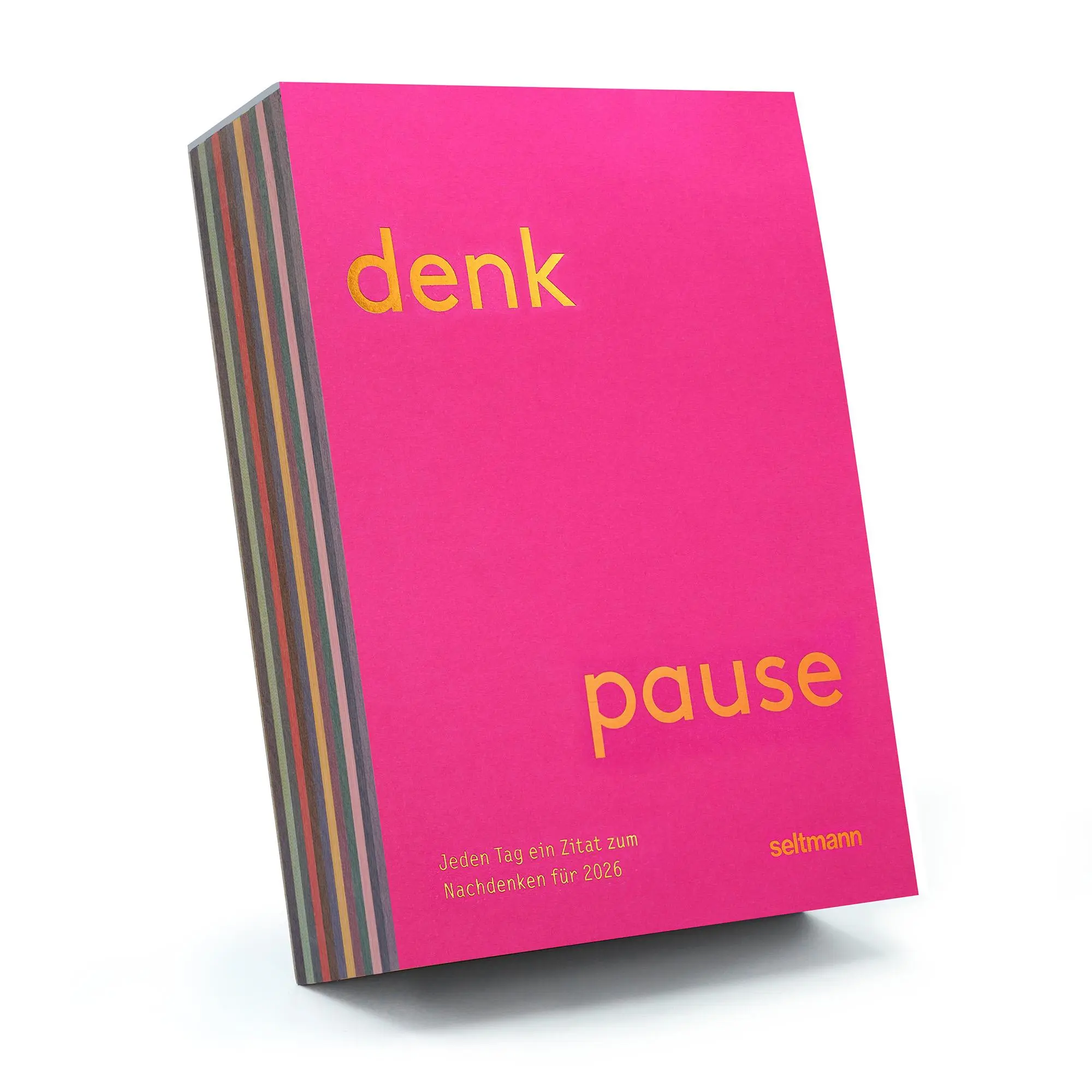Bild: 9783949070747 | Denkpause 2026 | Oliver Seltmann (u. a.) | Kalender | 370 S. | Deutsch