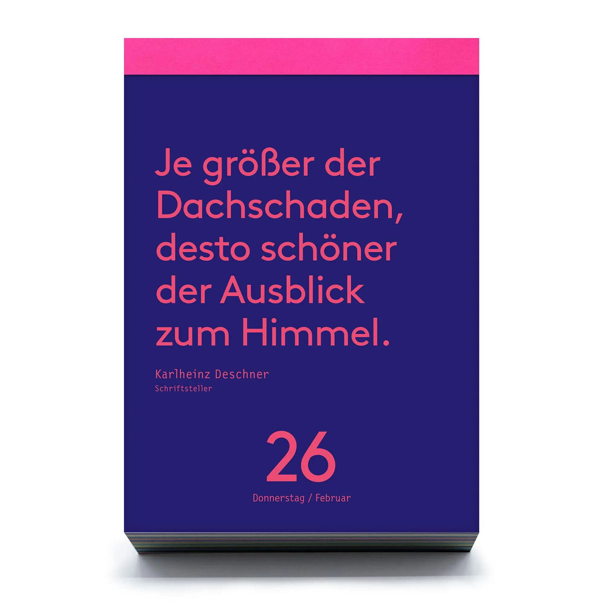 Bild: 9783949070747 | Denkpause 2026 | Oliver Seltmann (u. a.) | Kalender | 370 S. | Deutsch