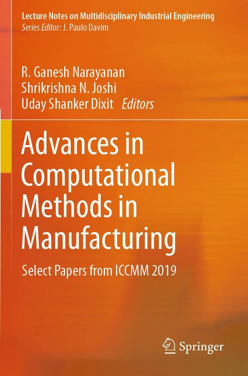 Advances in Computational Methods in Manufacturing