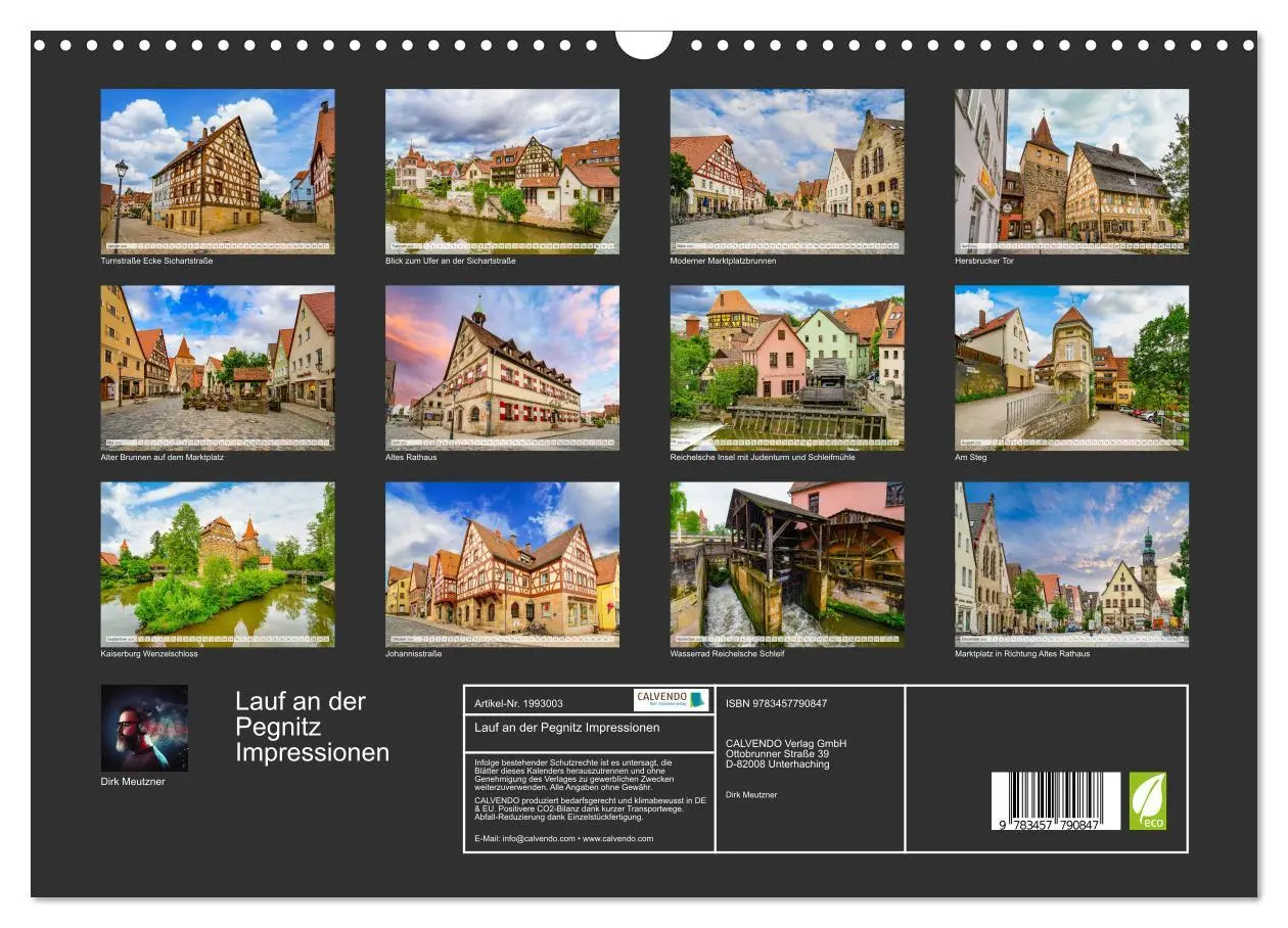 Bild: 9783457790847 | Lauf an der Pegnitz Impressionen (Wandkalender 2026 DIN A3 quer),...