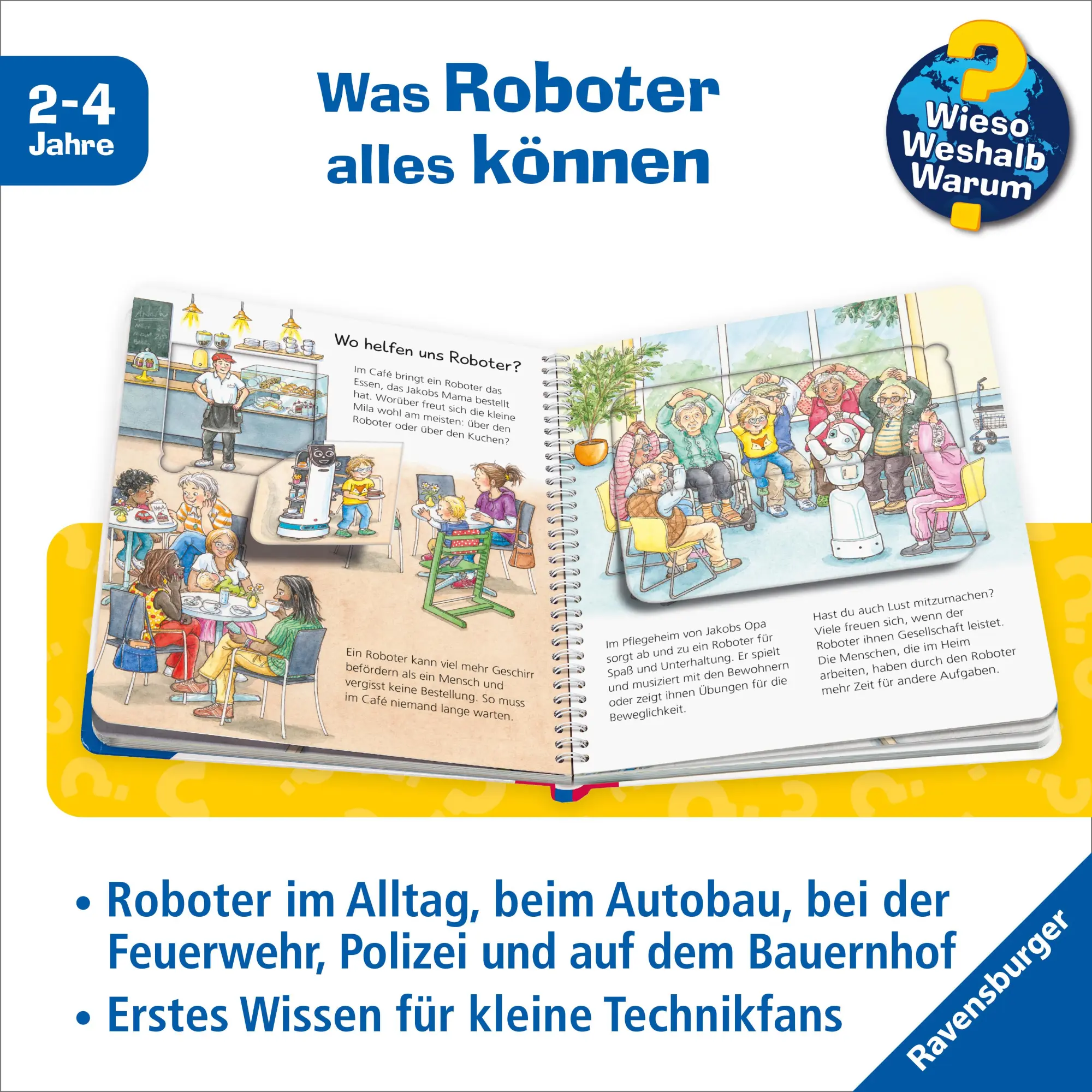 Bild: 9783473600847 | Wieso? Weshalb? Warum? junior, Band 78 - Die Roboter | Kessel | Buch