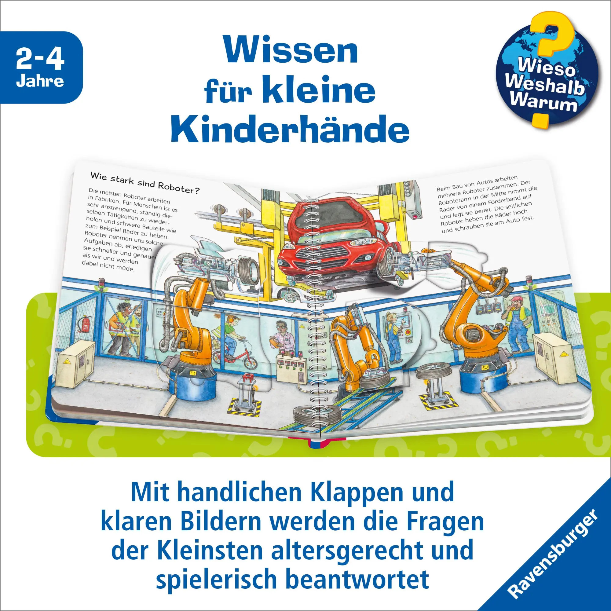 Bild: 9783473600847 | Wieso? Weshalb? Warum? junior, Band 78 - Die Roboter | Kessel | Buch