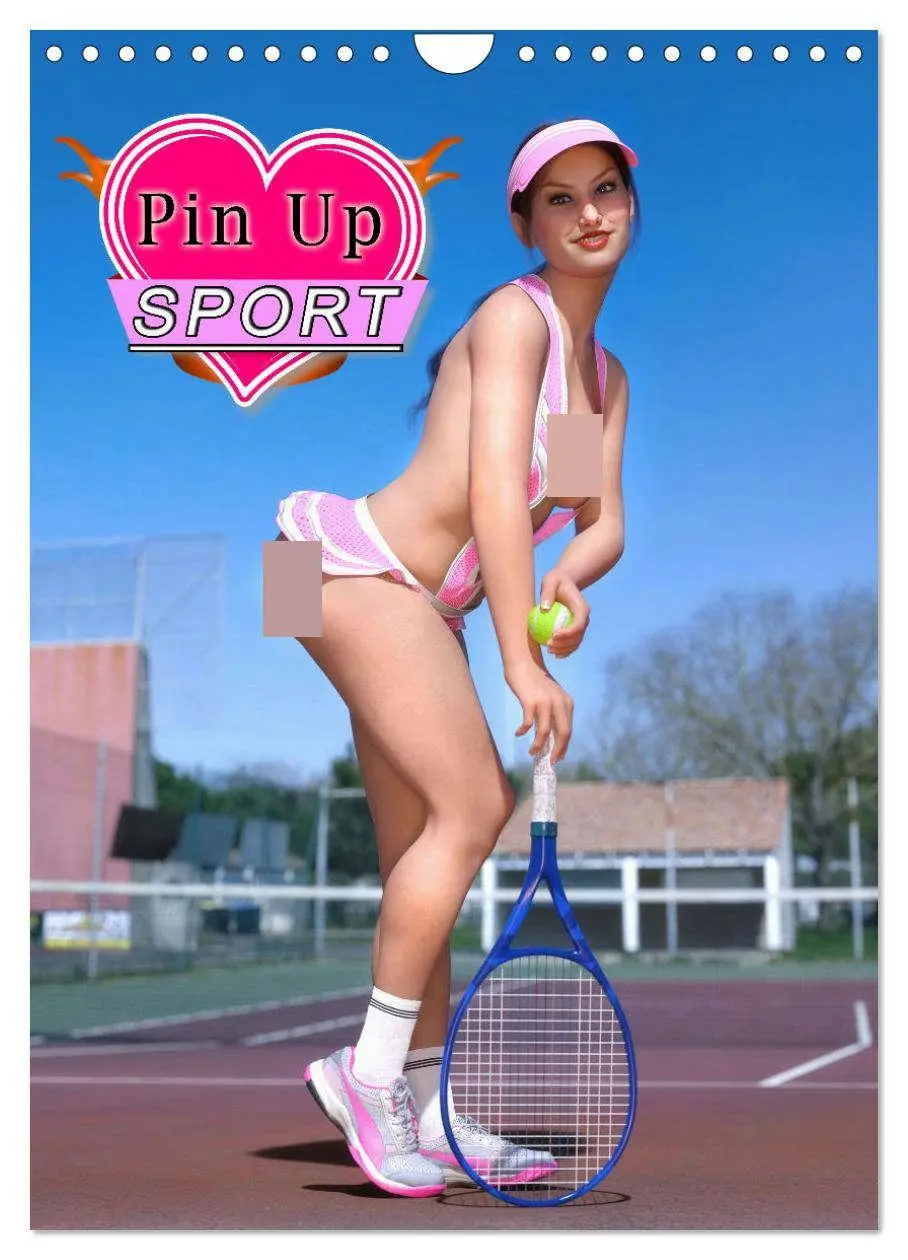 Cover: 9783516330847 | Pin Up Sport (Wandkalender 2026 DIN A4 hoch), CALVENDO Monatskalender