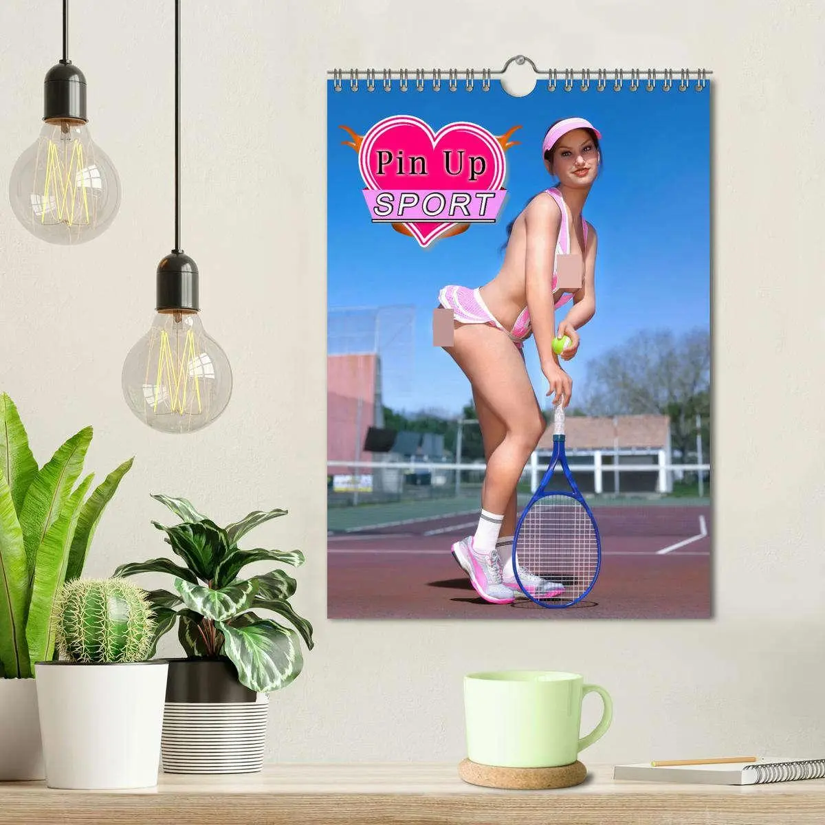 Bild: 9783516330847 | Pin Up Sport (Wandkalender 2026 DIN A4 hoch), CALVENDO Monatskalender