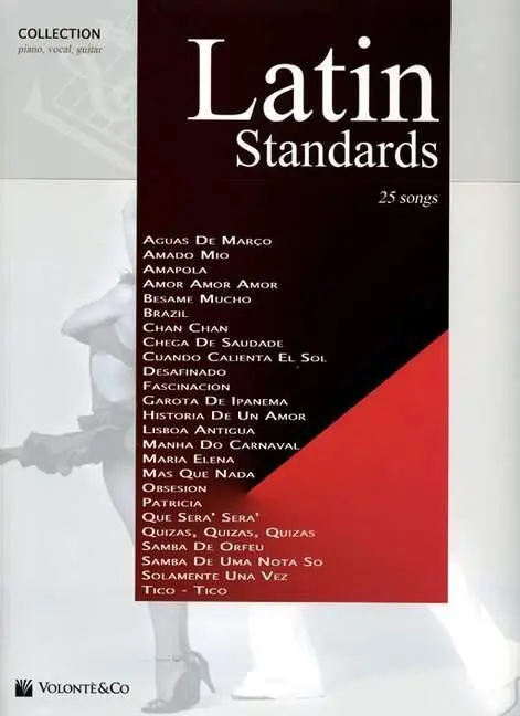 Cover: 9788863880847 | Latin Standards | 25 Songs. Klavier und Gesang. Songbook. | VARIOUS