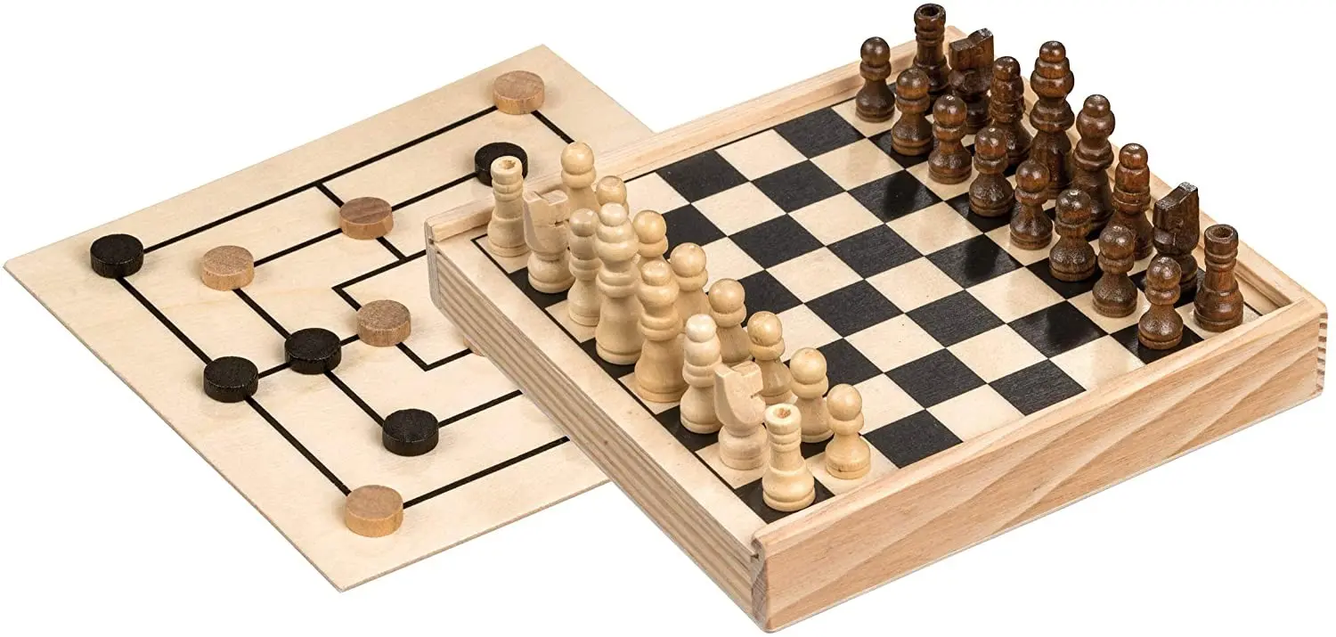 Cover: 4014156030947 | Philos 3094 - Schach-Mühle-Kombination, Mini, Reisespiel | 3094 | 2020