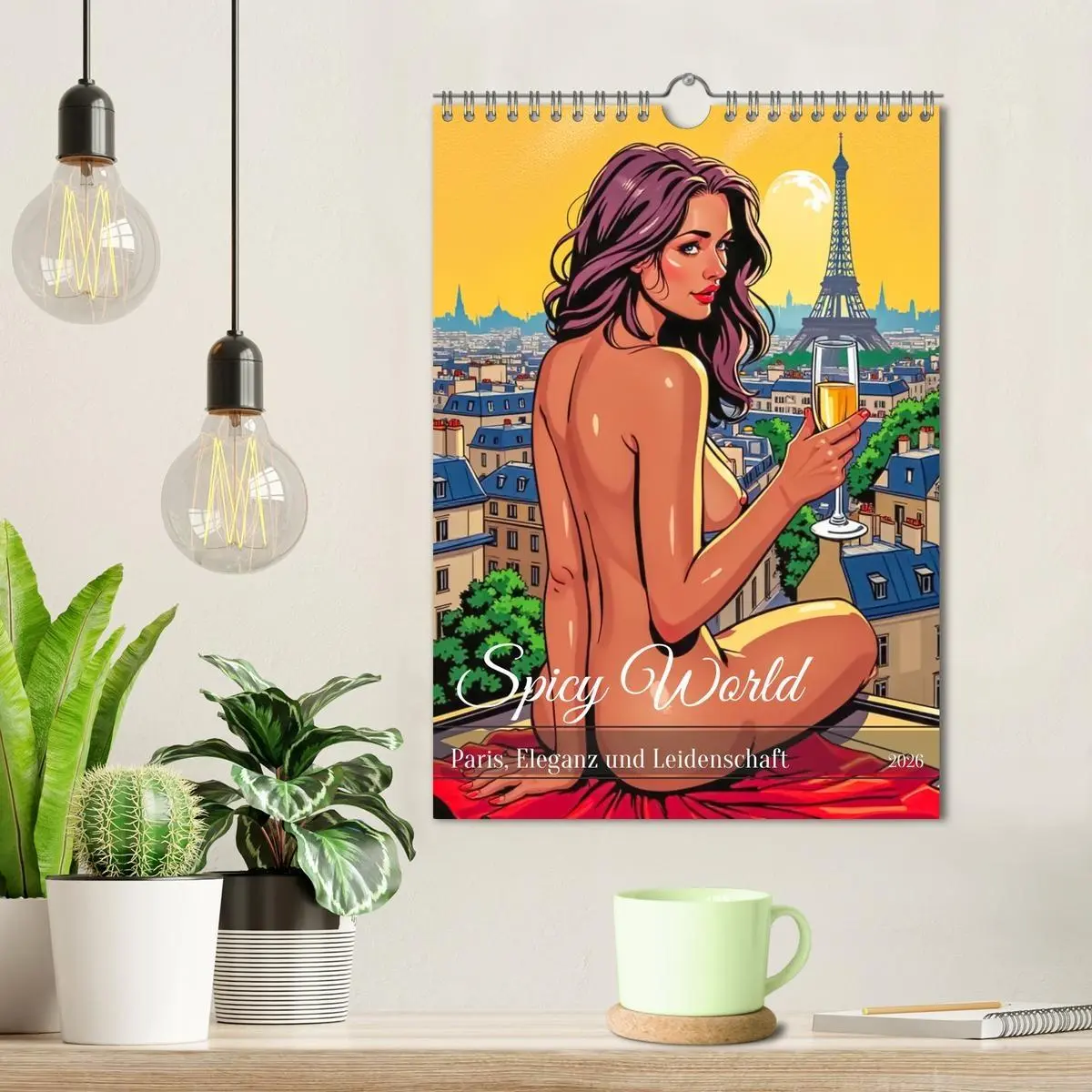Bild: 9783457300947 | Spicy World - Paris, Eleganz und Leidenschaft (Wandkalender 2026...