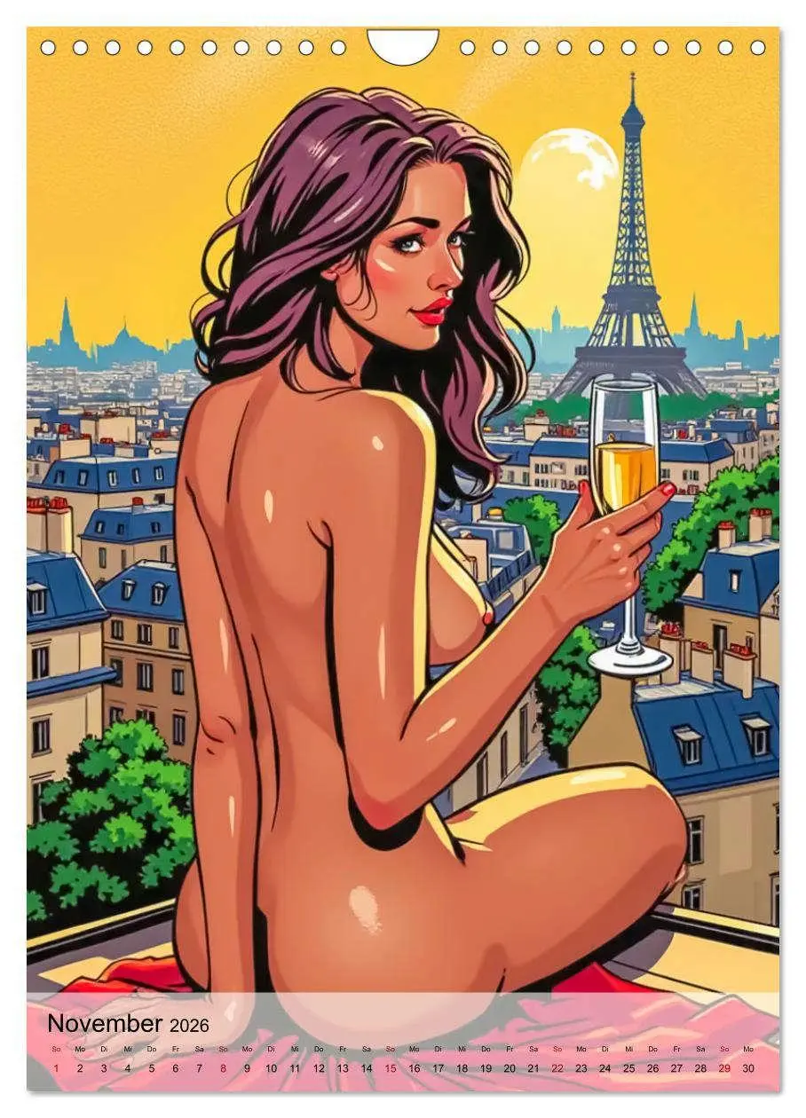 Bild: 9783457300947 | Spicy World - Paris, Eleganz und Leidenschaft (Wandkalender 2026...