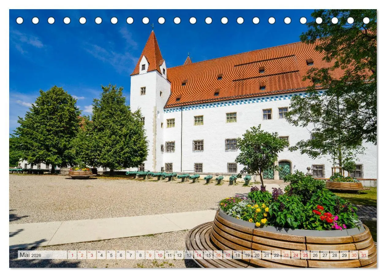 Bild: 9783457780947 | Ingolstadt Impressionen (Tischkalender 2026 DIN A5 quer), CALVENDO...