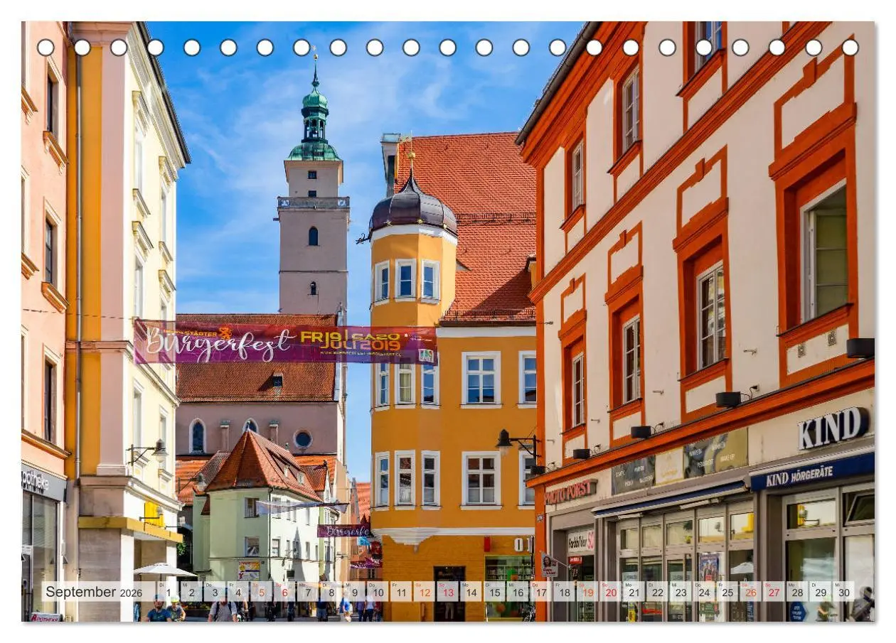Bild: 9783457780947 | Ingolstadt Impressionen (Tischkalender 2026 DIN A5 quer), CALVENDO...