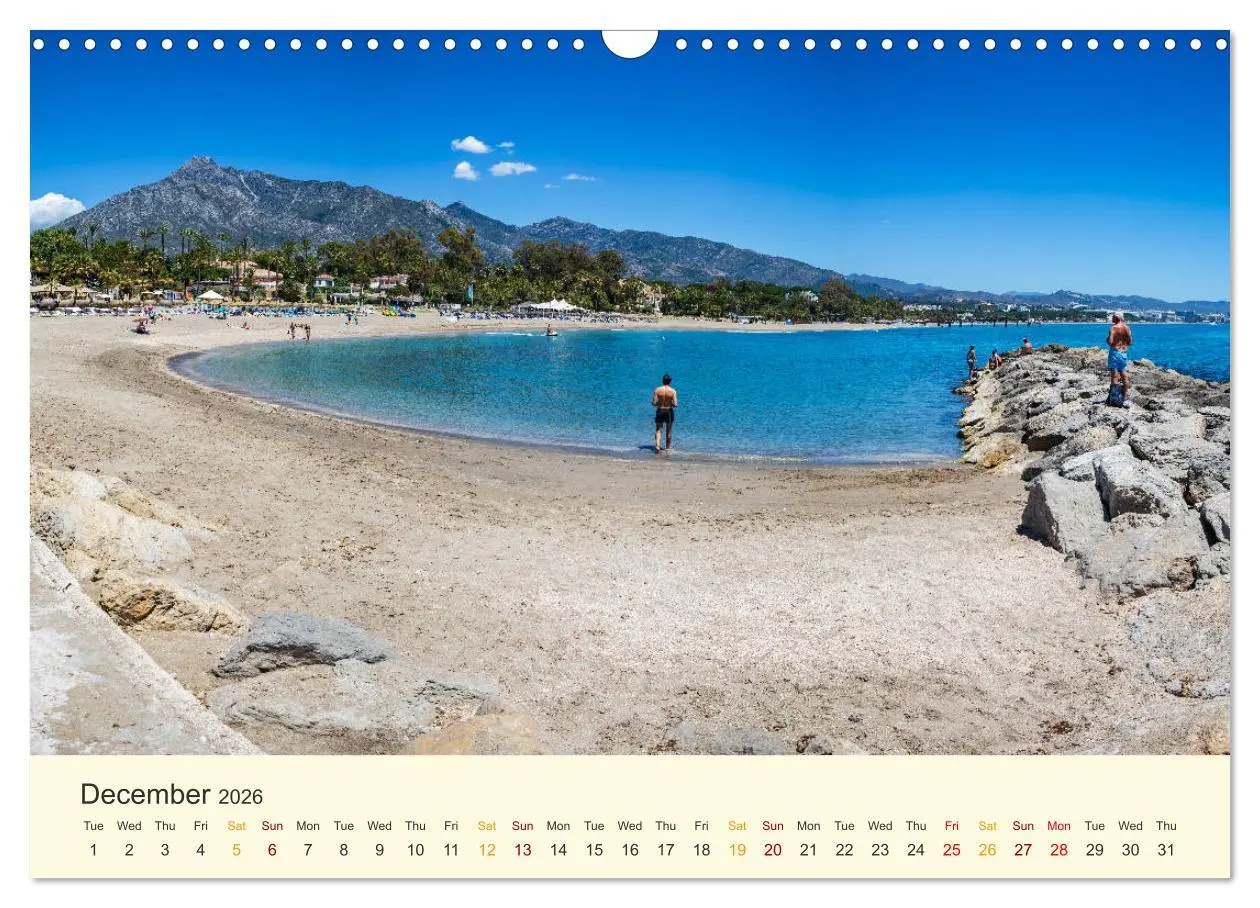 Bild: 9783516560947 | Costa del Sol - the sunny side of Andalusia (Wall Calendar 2026 DIN...