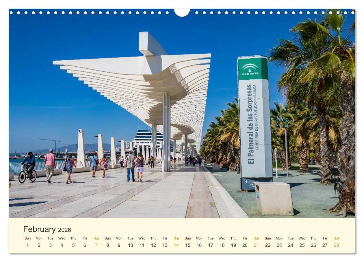 Bild: 9783516560947 | Costa del Sol - the sunny side of Andalusia (Wall Calendar 2026 DIN...