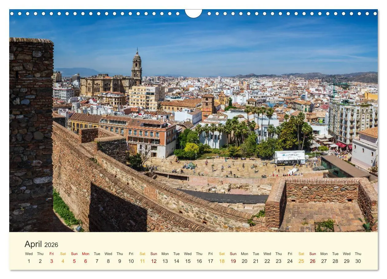 Bild: 9783516560947 | Costa del Sol - the sunny side of Andalusia (Wall Calendar 2026 DIN...
