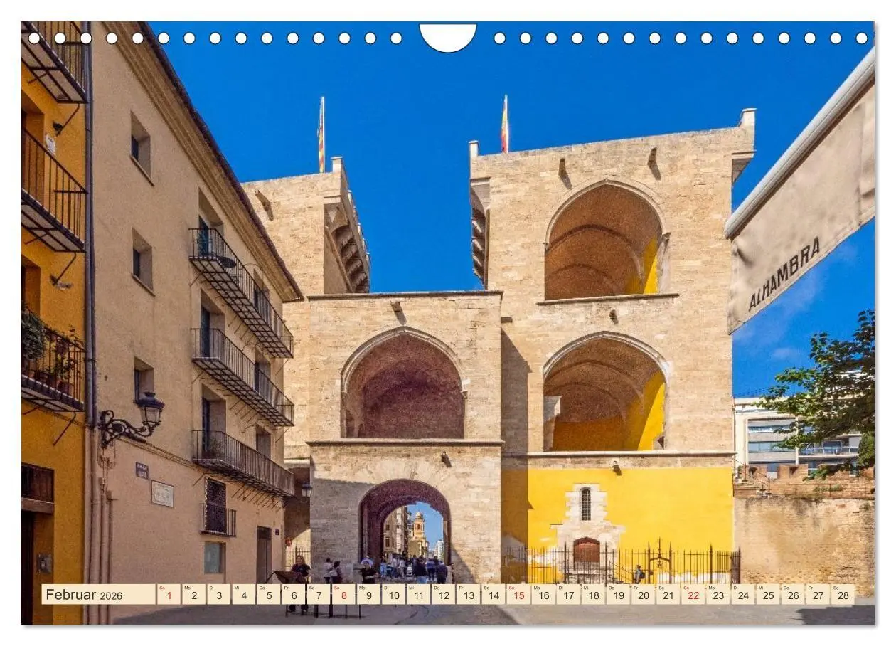 Bild: 9783516700947 | Zauberhaftes Valencia (Wandkalender 2026 DIN A4 quer), CALVENDO...