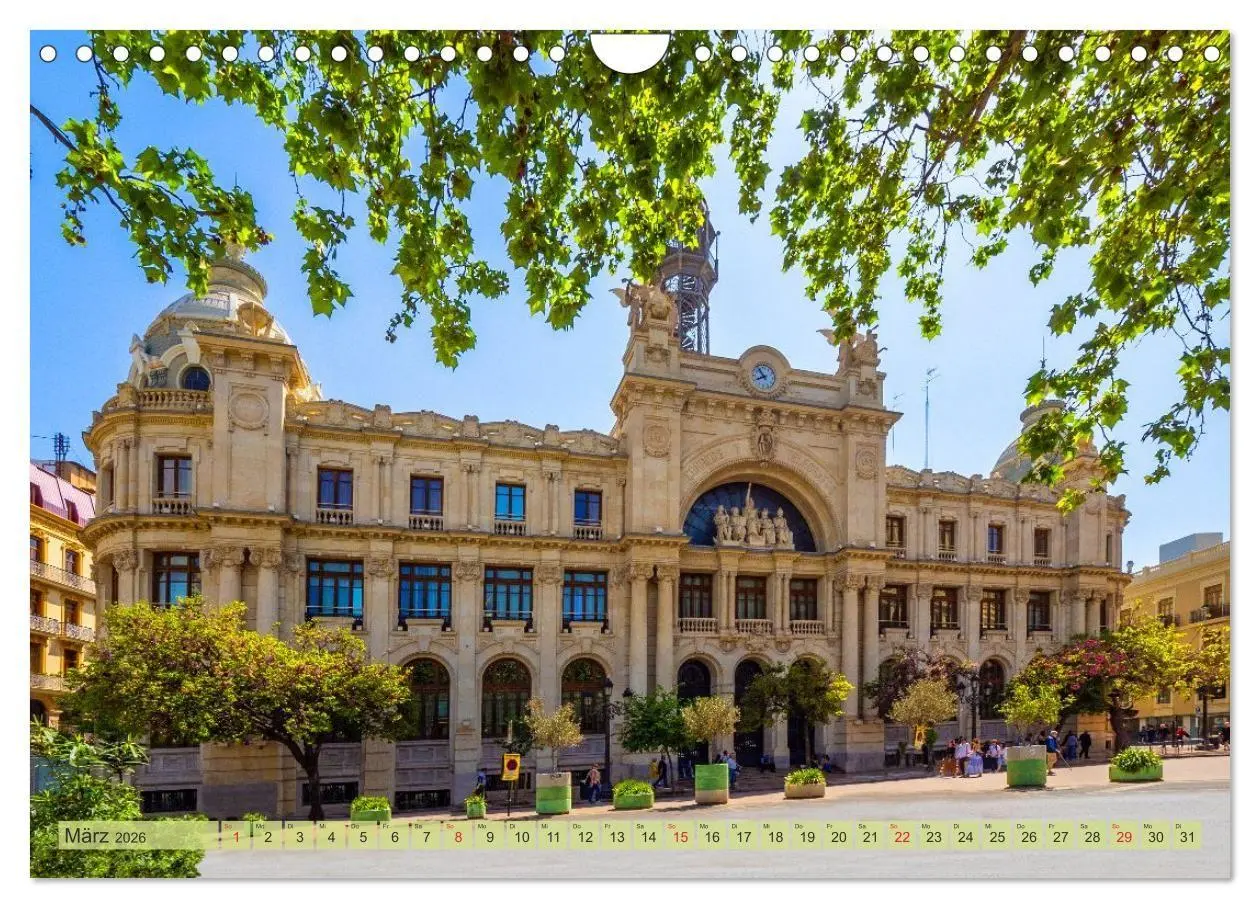 Bild: 9783516700947 | Zauberhaftes Valencia (Wandkalender 2026 DIN A4 quer), CALVENDO...