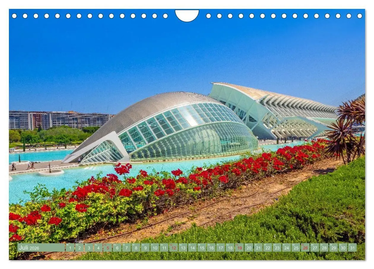 Bild: 9783516700947 | Zauberhaftes Valencia (Wandkalender 2026 DIN A4 quer), CALVENDO...