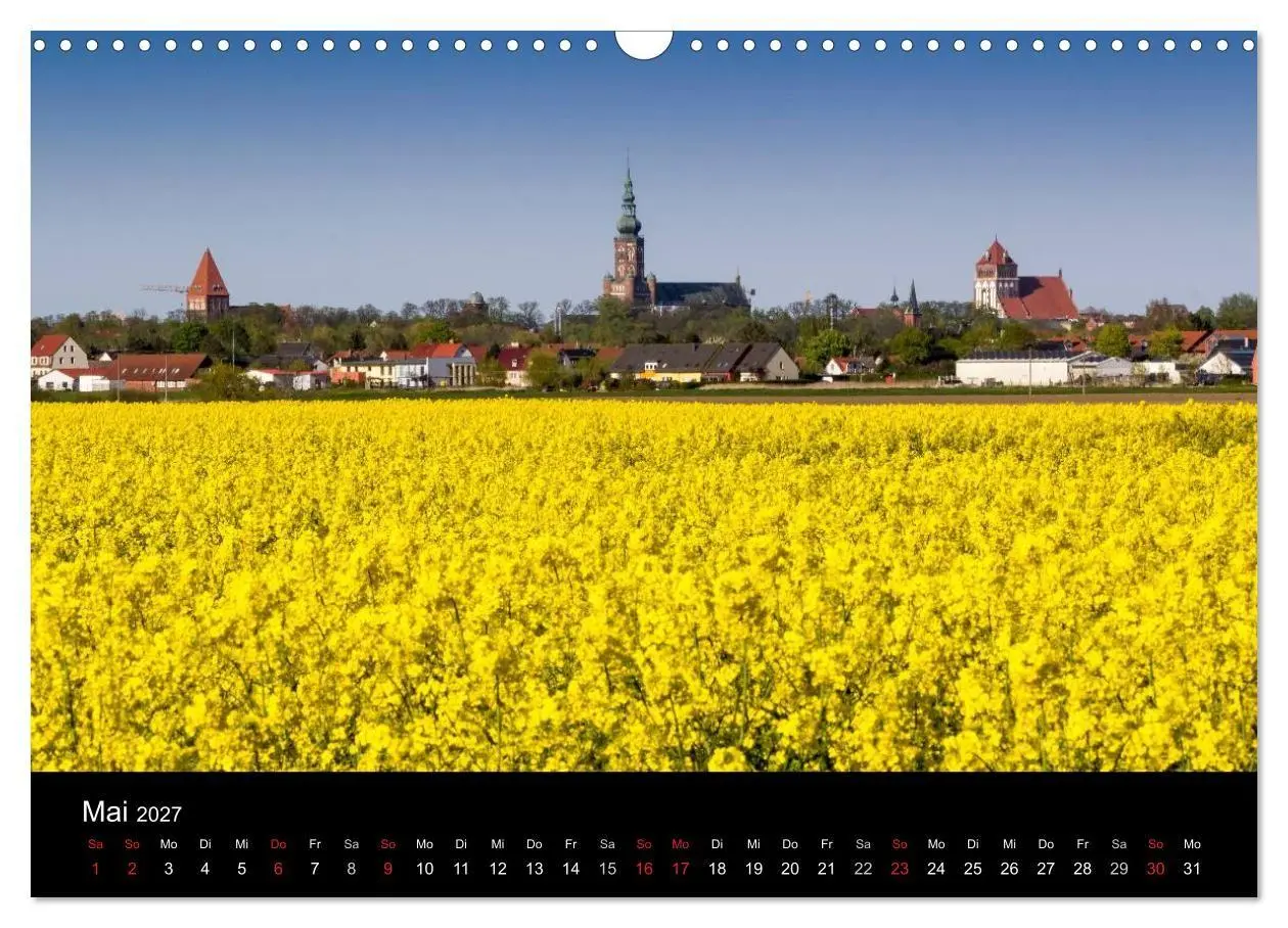 Bild: 9783594090947 | Univeritäts- und Hansestadt Greifswald (Wandkalender 2027 DIN A3...
