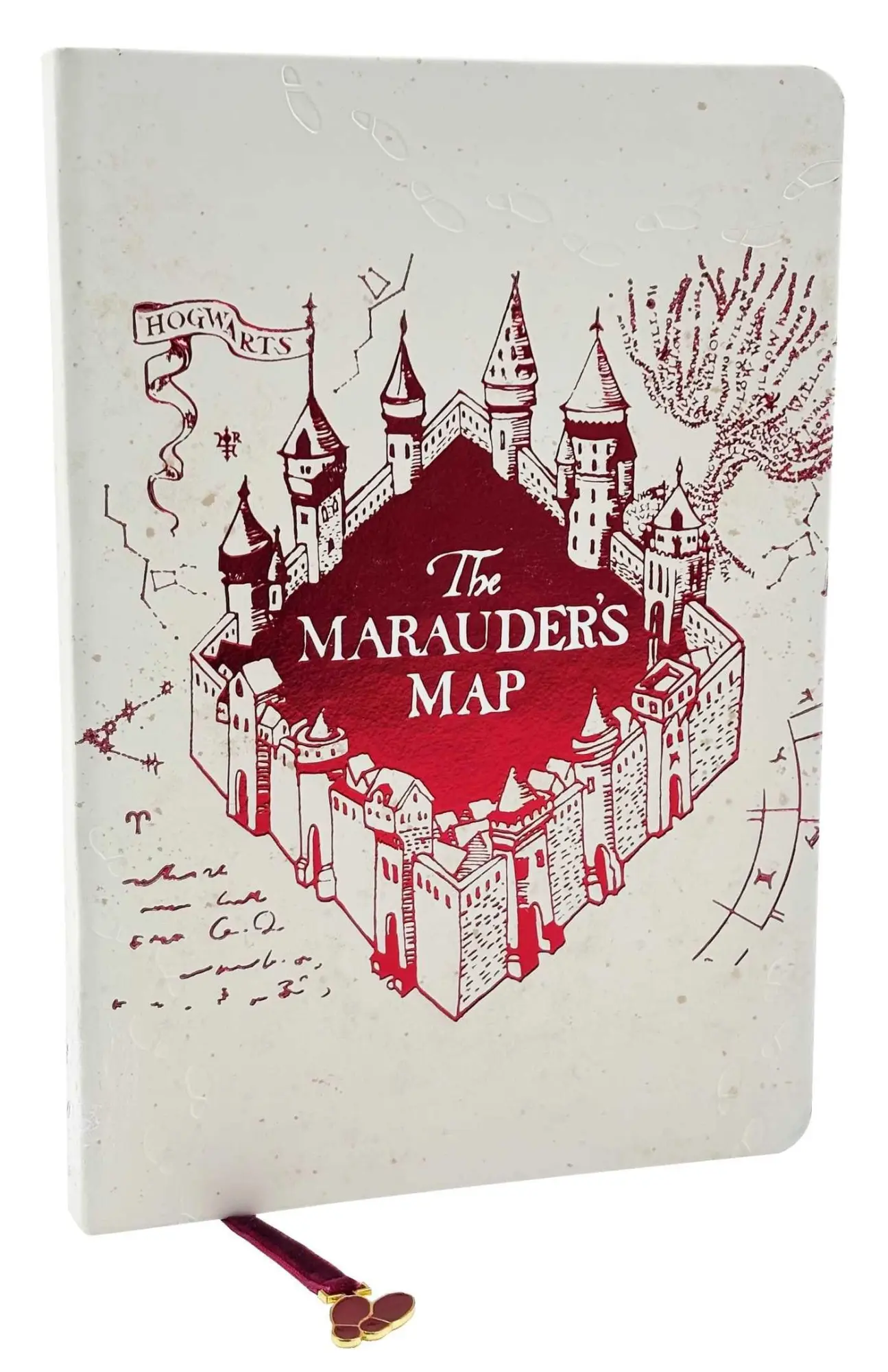Cover: 9798886630947 | Harry Potter: Marauder's Map(tm) Journal with Ribbon Charm | Editions