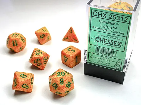 Cover: 601982021047 | Speckled® Polyhedral Lotus™ 7-Die Set | deutsch | Chessex