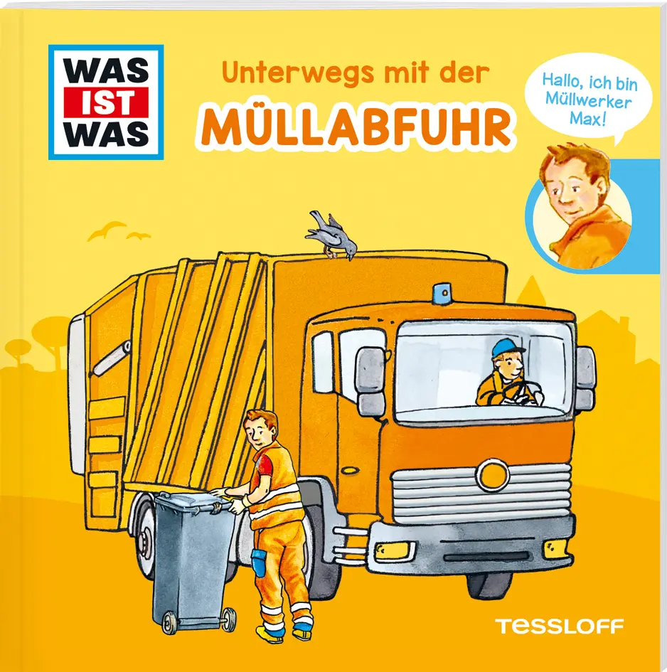 Bild: 4260588291047 | WAS IST WAS Dickie Toys Müllabfuhr. Set (Fahrzeug + Buch) | KG | 2020