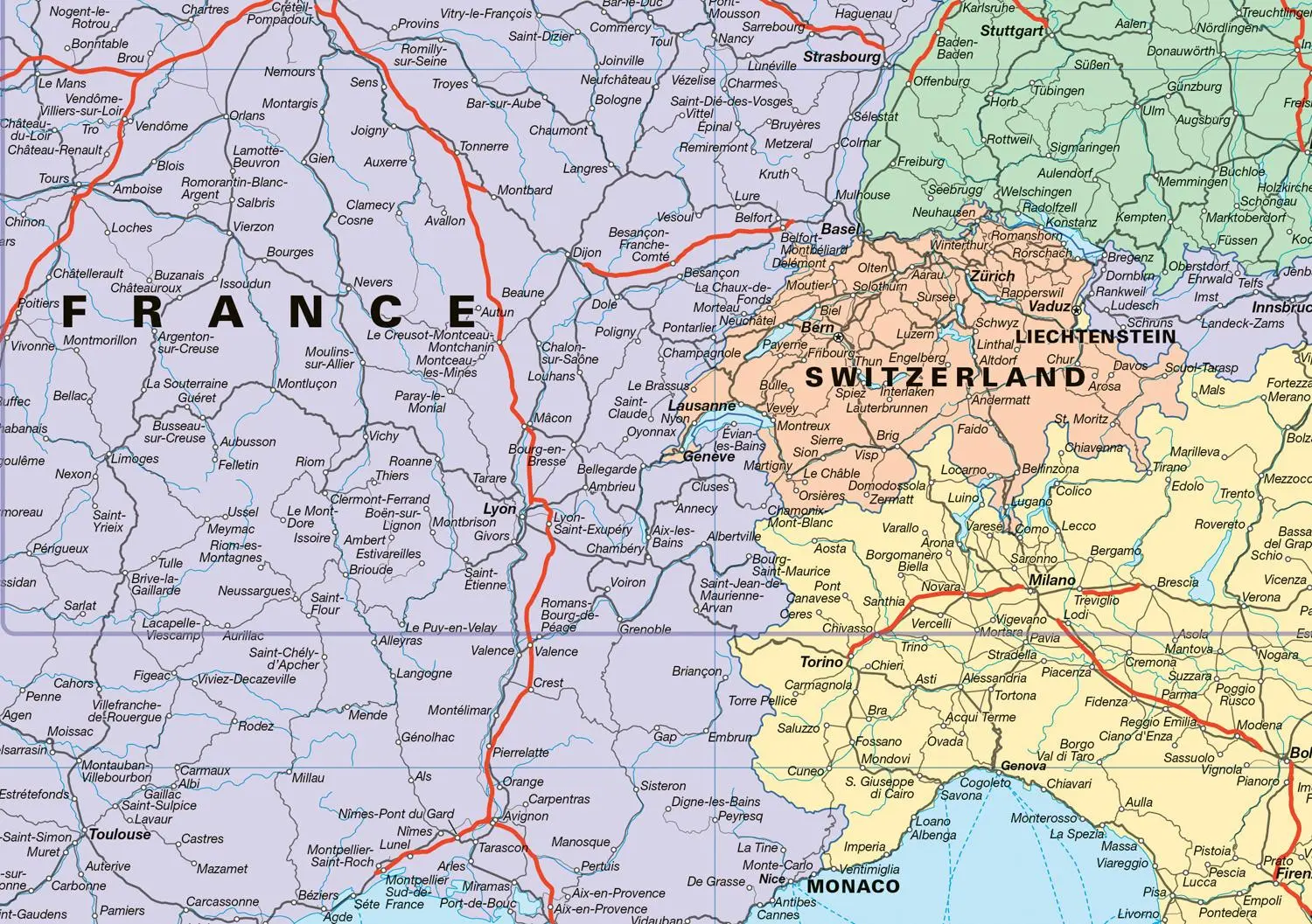 Bild: 9780008711047 | Collins Rail Map of Europe | Plan Your Flight-Free European Adventure