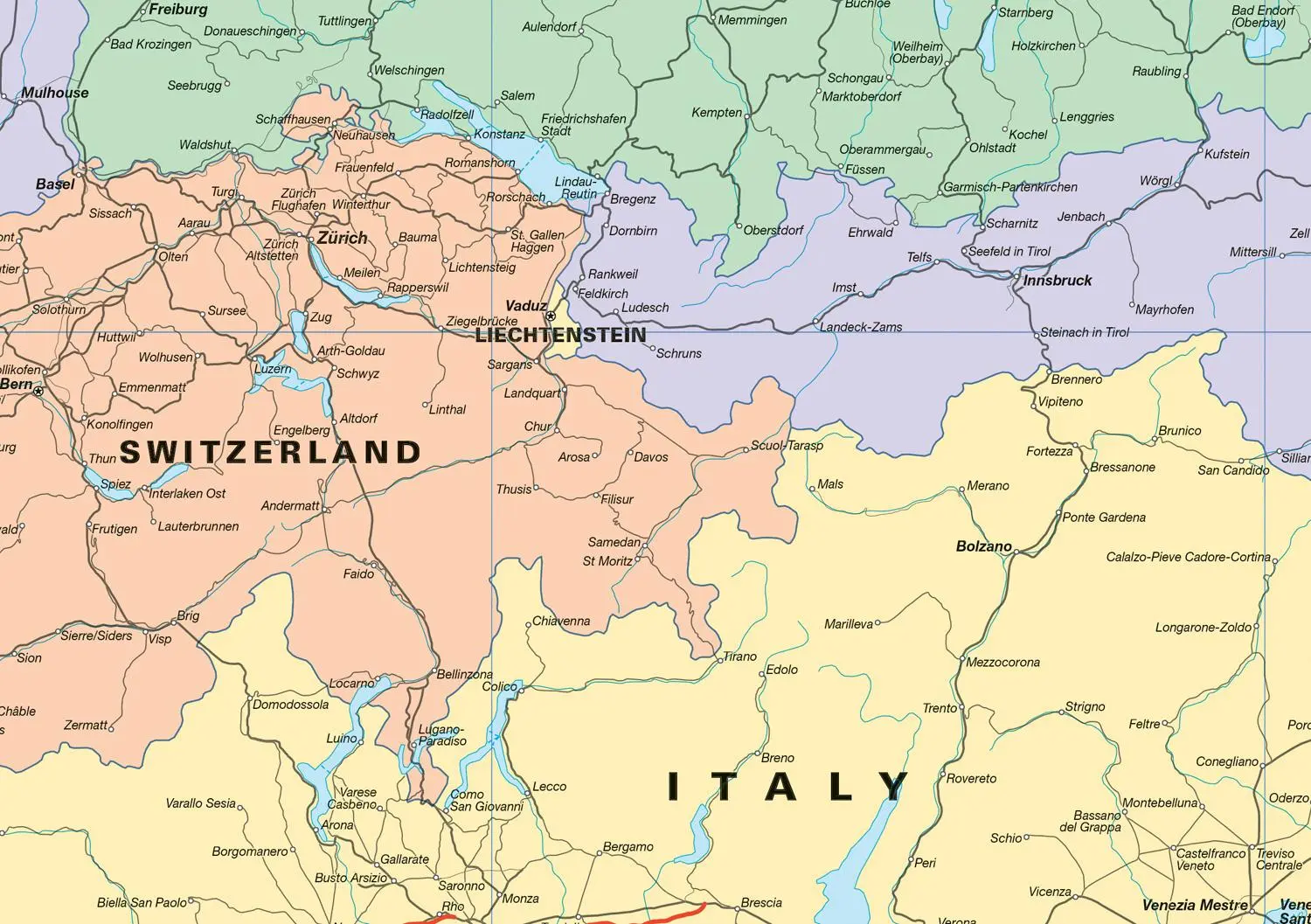 Bild: 9780008711047 | Collins Rail Map of Europe | Plan Your Flight-Free European Adventure