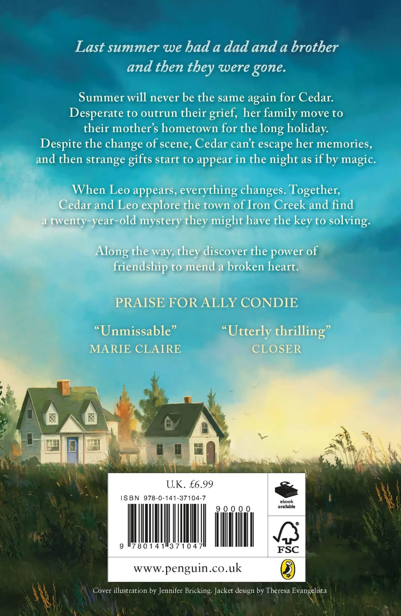 Rückseite: 9780141371047 | Summerlost | Ally Condie | Taschenbuch | 254 S. | Englisch | 2017