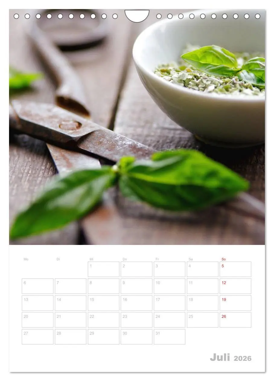 Bild: 9783516451047 | In der Küche Terminplaner (Wandkalender 2026 DIN A4 hoch), CALVENDO...