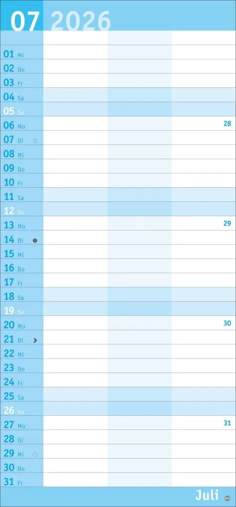 Bild: 9783756411047 | Basic Planer für zwei 2026 | Kalender | Basic Planer Heye | 14 S.