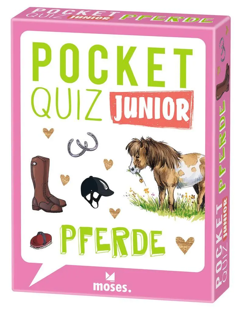 Cover: 9783964551047 | Pocket Quiz junior Pferde | Carola von Kessel | Spiel | 50 S. | 2020