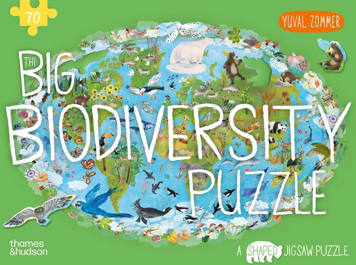 Cover: 9780500421147 | The Big Biodiversity Puzzle - 70 pieces | Yuval Zommer | Spiel | 2025