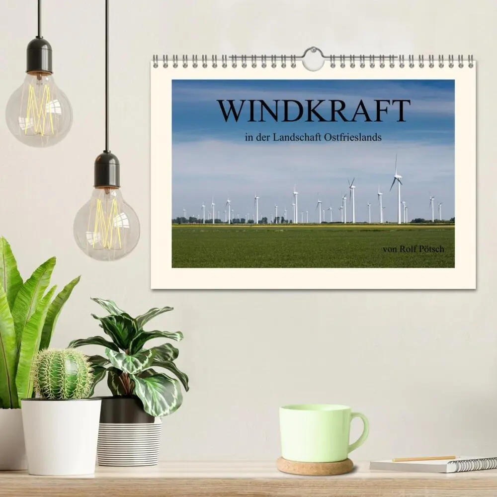 Bild: 9783435711147 | Windkraft in der Landschaft Ostfrieslands (Wandkalender 2025 DIN A4...