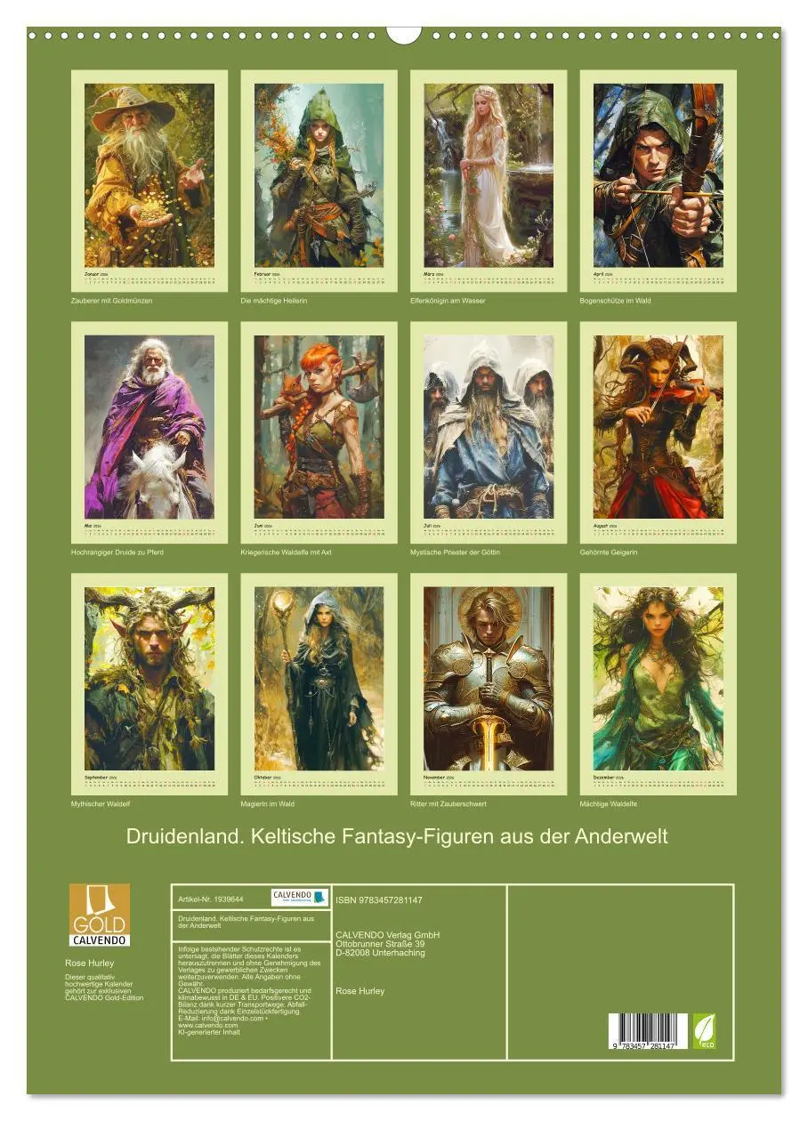 Bild: 9783457281147 | Druidenland. Keltische Fantasy-Figuren aus der Anderwelt...