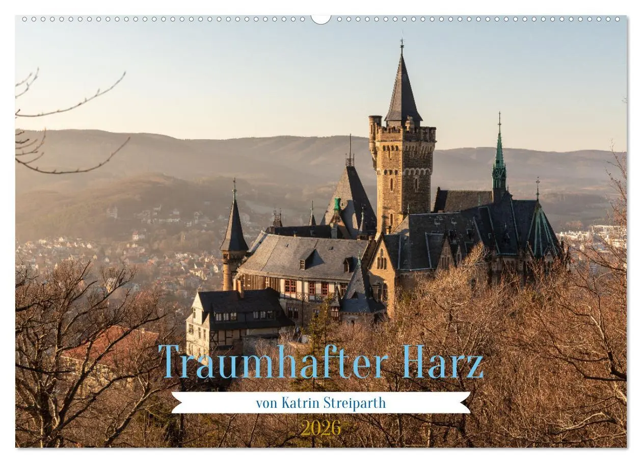 Cover: 9783457591147 | Traumhafter Harz (Wandkalender 2026 DIN A2 quer), CALVENDO...