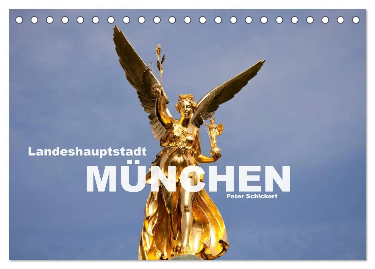 Cover: 9783516131147 | Landeshauptstadt München (Tischkalender 2026 DIN A5 quer), CALVENDO...