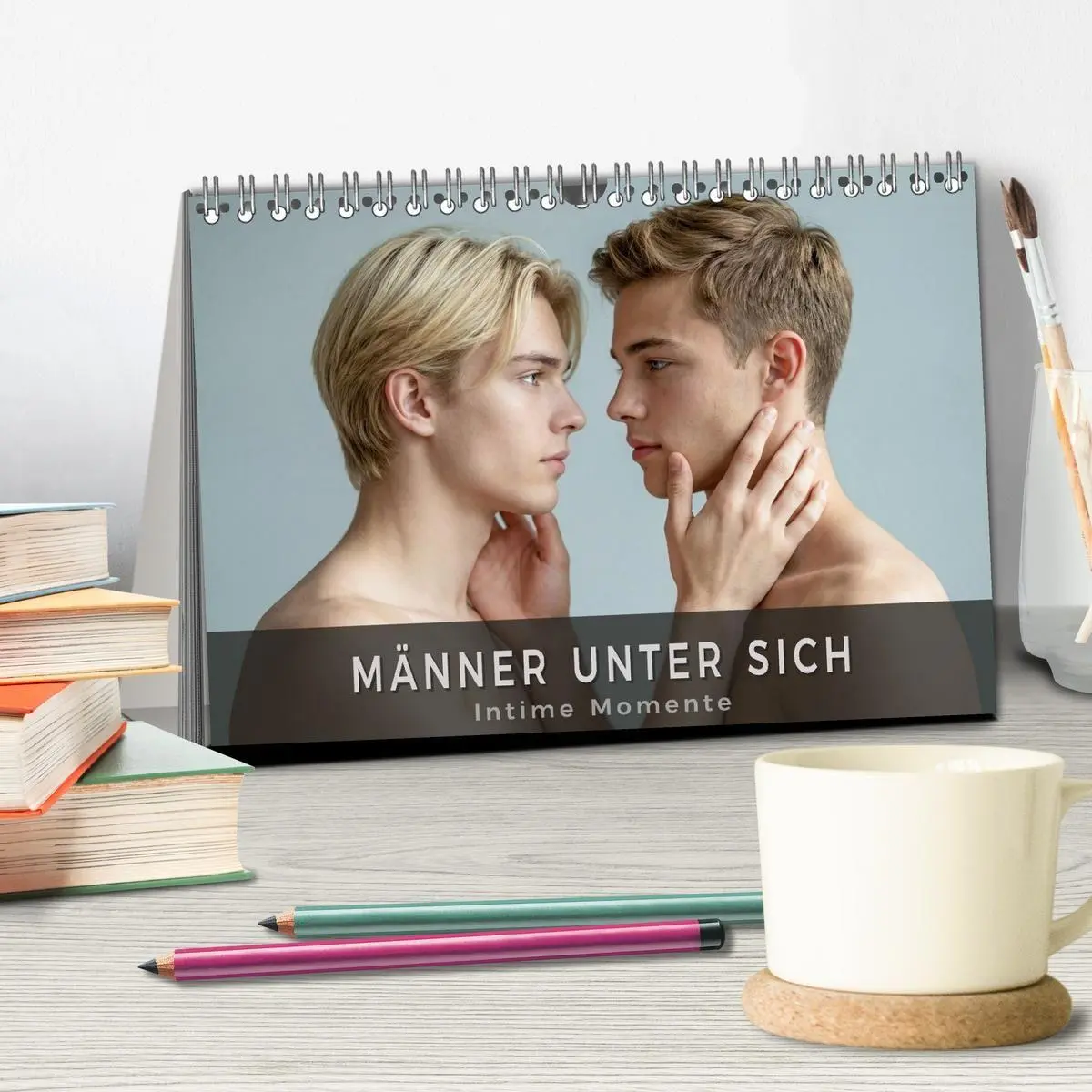 Bild: 9783516821147 | Männer unter sich - Intime Momente (Tischkalender 2027 DIN A5...