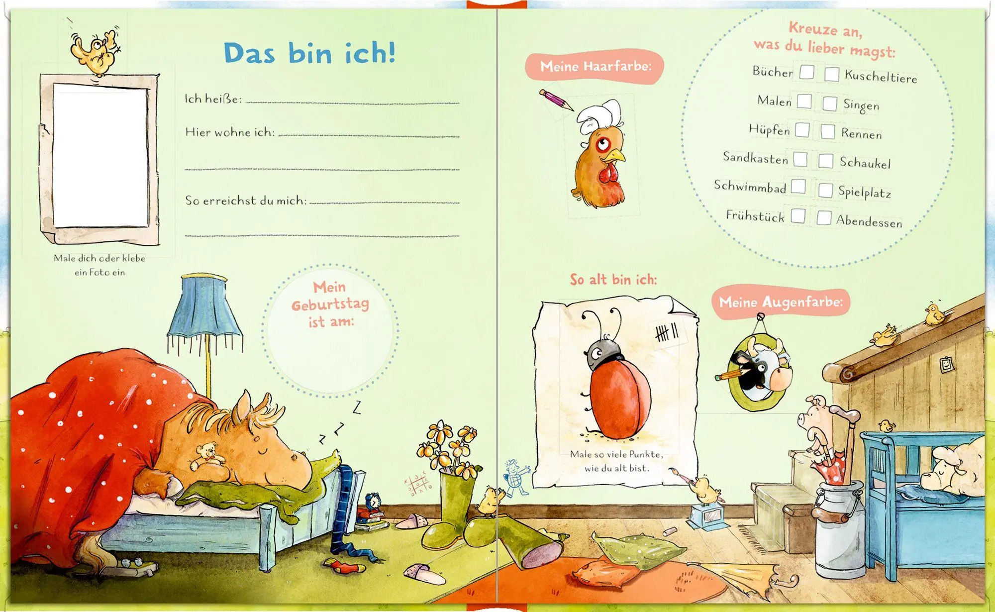 Bild: 4050003971247 | Freundebuch - Meine Kindergarten-Freunde | Sidney von Veh | Kalender