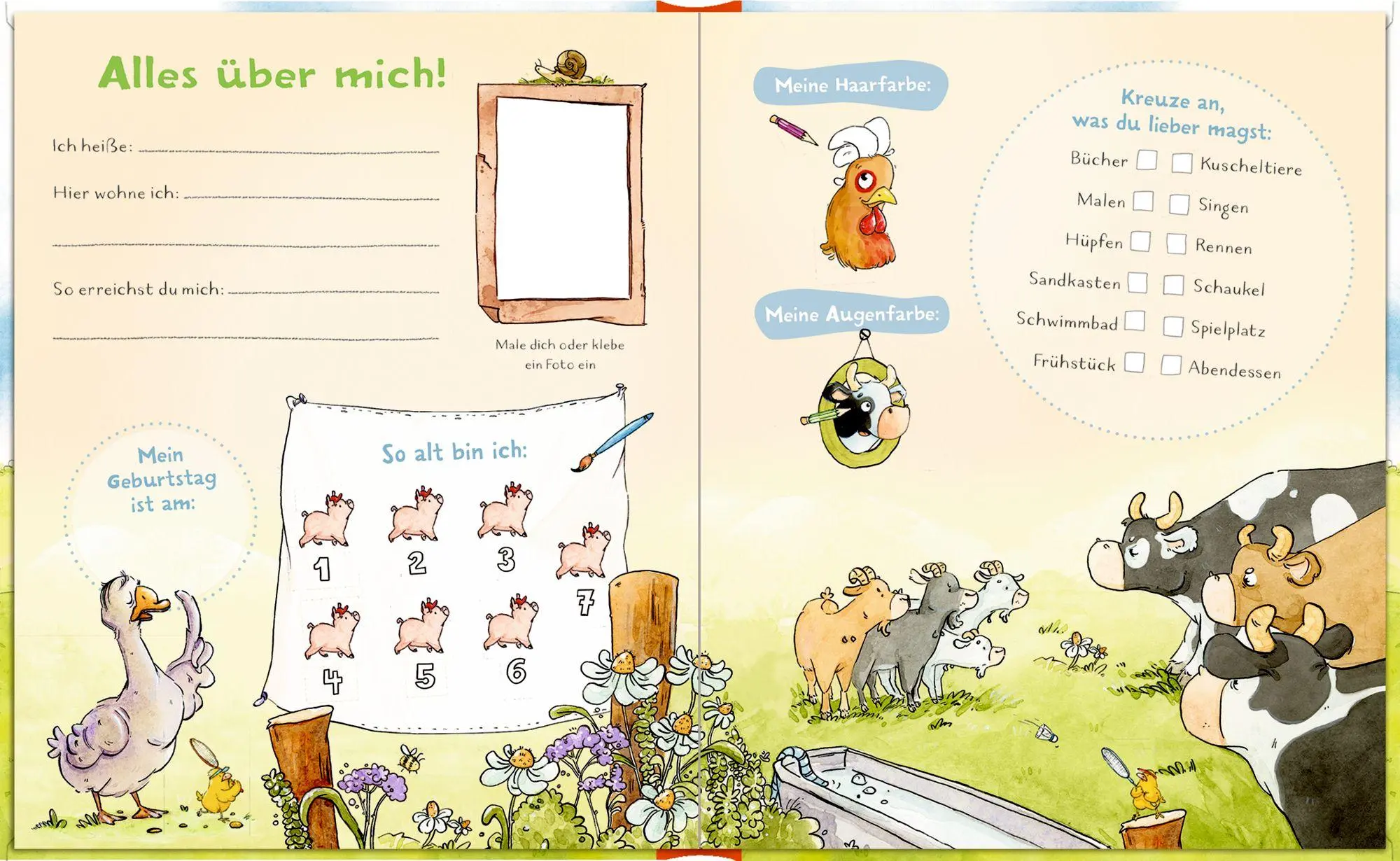 Bild: 4050003971247 | Freundebuch - Meine Kindergarten-Freunde | Sidney von Veh | Kalender