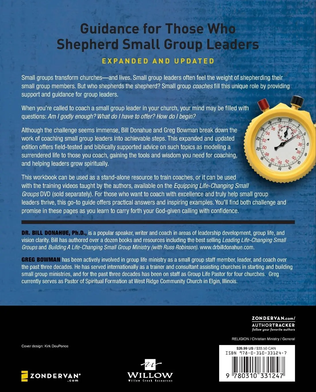 Rückseite: 9780310331247 | Coaching Life-Changing Small Group Leaders Softcover | Bill Donahue