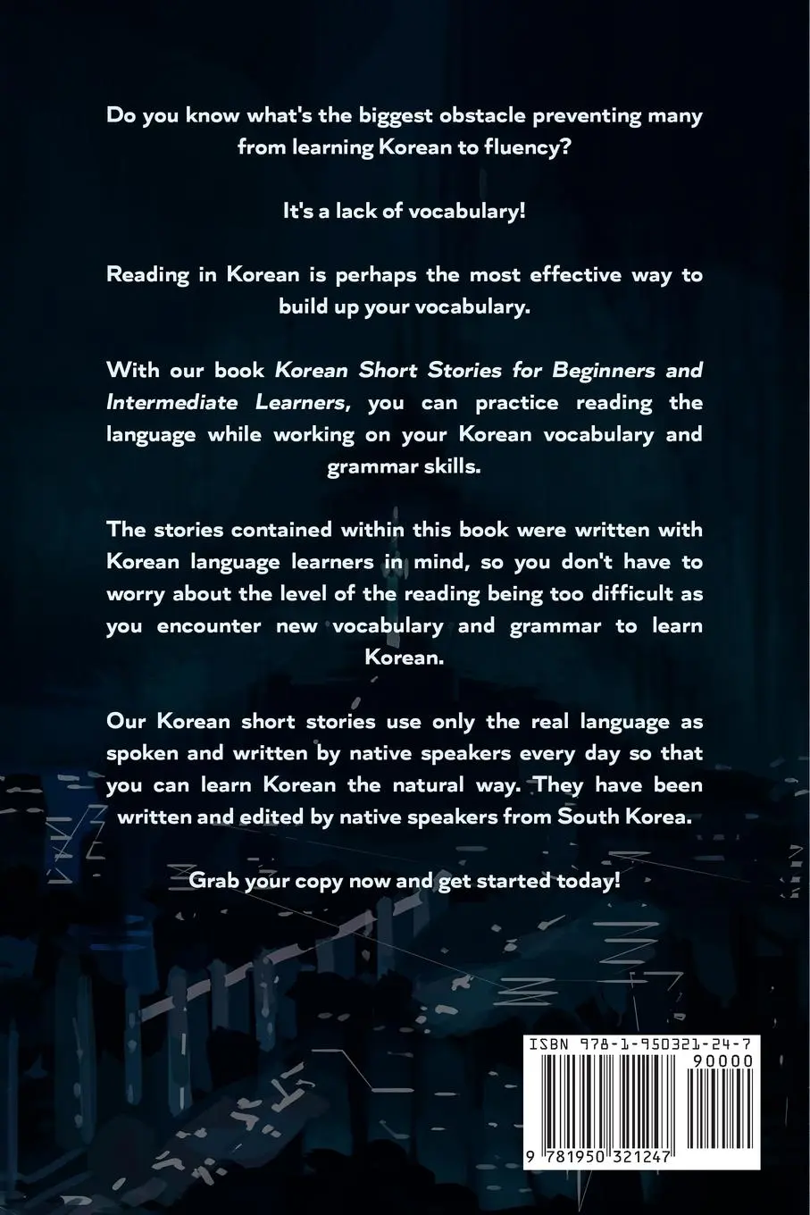 Rückseite: 9781950321247 | Korean Short Stories for Beginners and Intermediate Learners | Guru