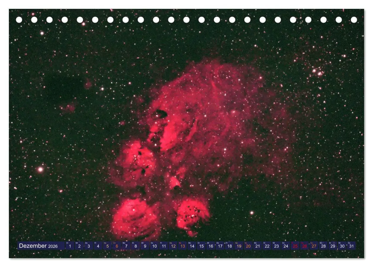 Bild: 9783457271247 | Galaxien, Sterne und Nebel: Leuchten aus dem All (Tischkalender...