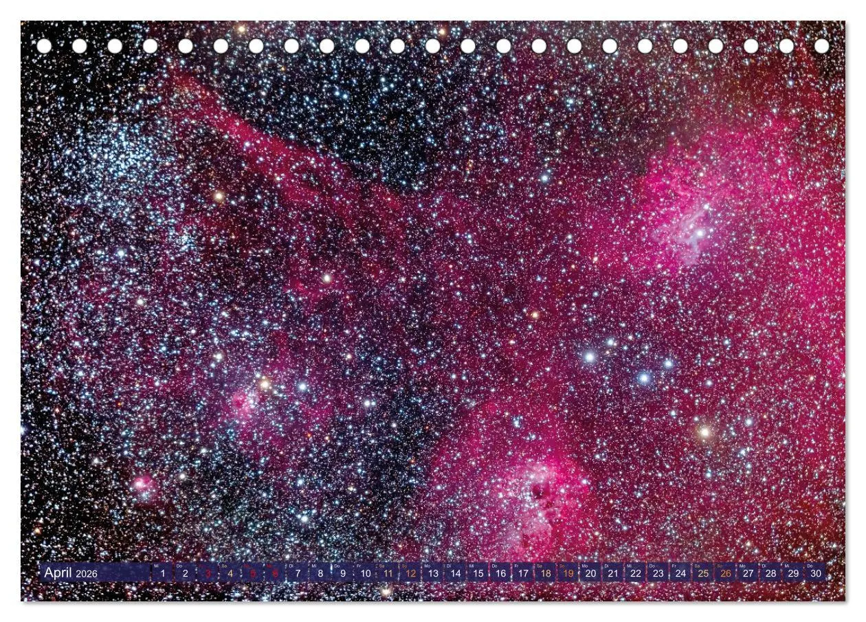 Bild: 9783457271247 | Galaxien, Sterne und Nebel: Leuchten aus dem All (Tischkalender...