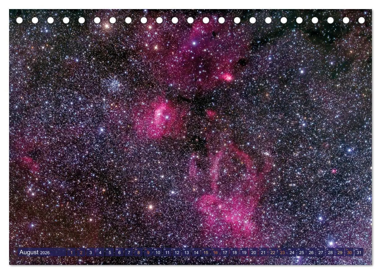 Bild: 9783457271247 | Galaxien, Sterne und Nebel: Leuchten aus dem All (Tischkalender...