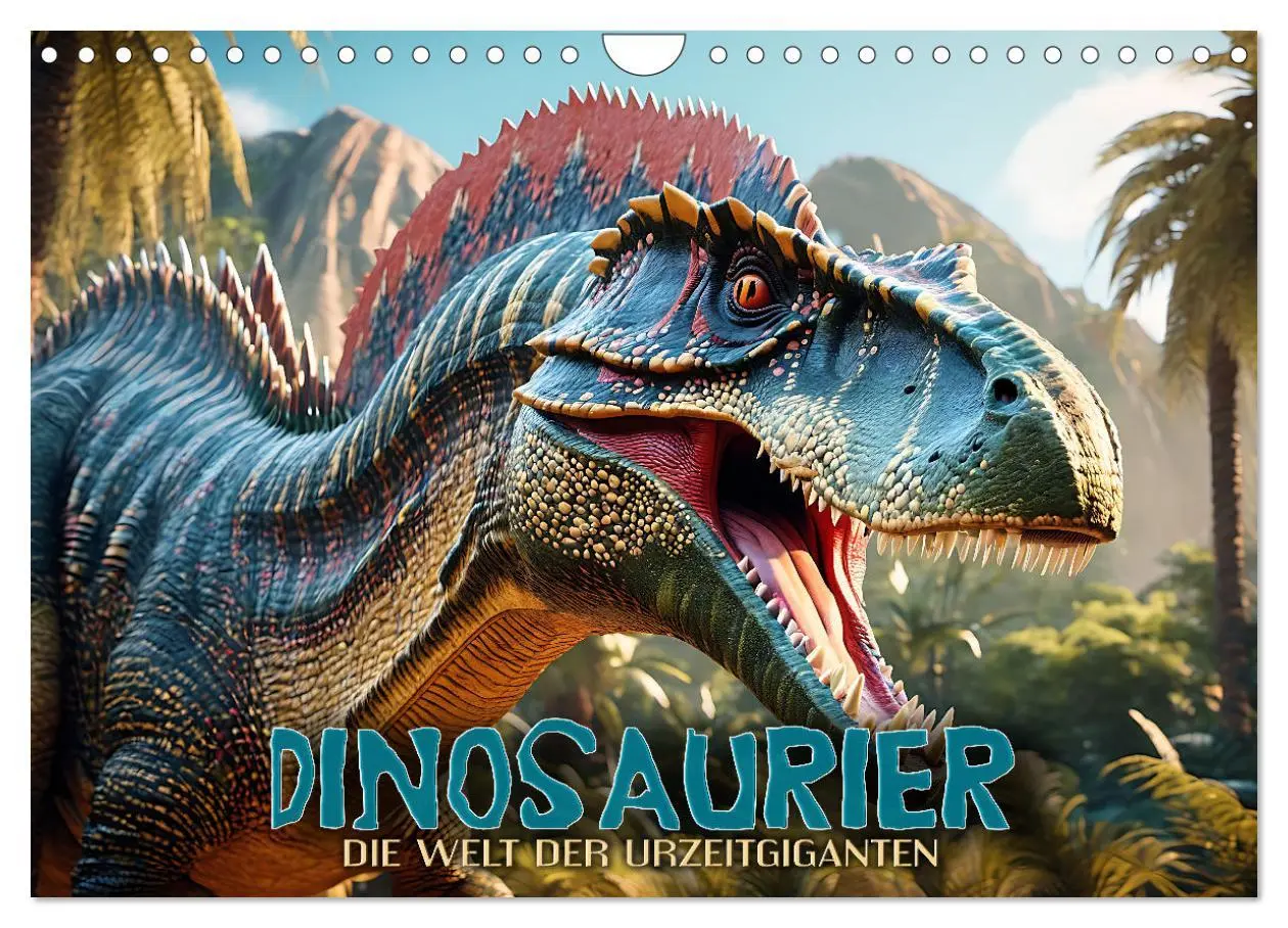 Cover: 9783457341247 | Dinosaurier - die Welt der Urzeitgiganten (Wandkalender 2026 DIN A4...